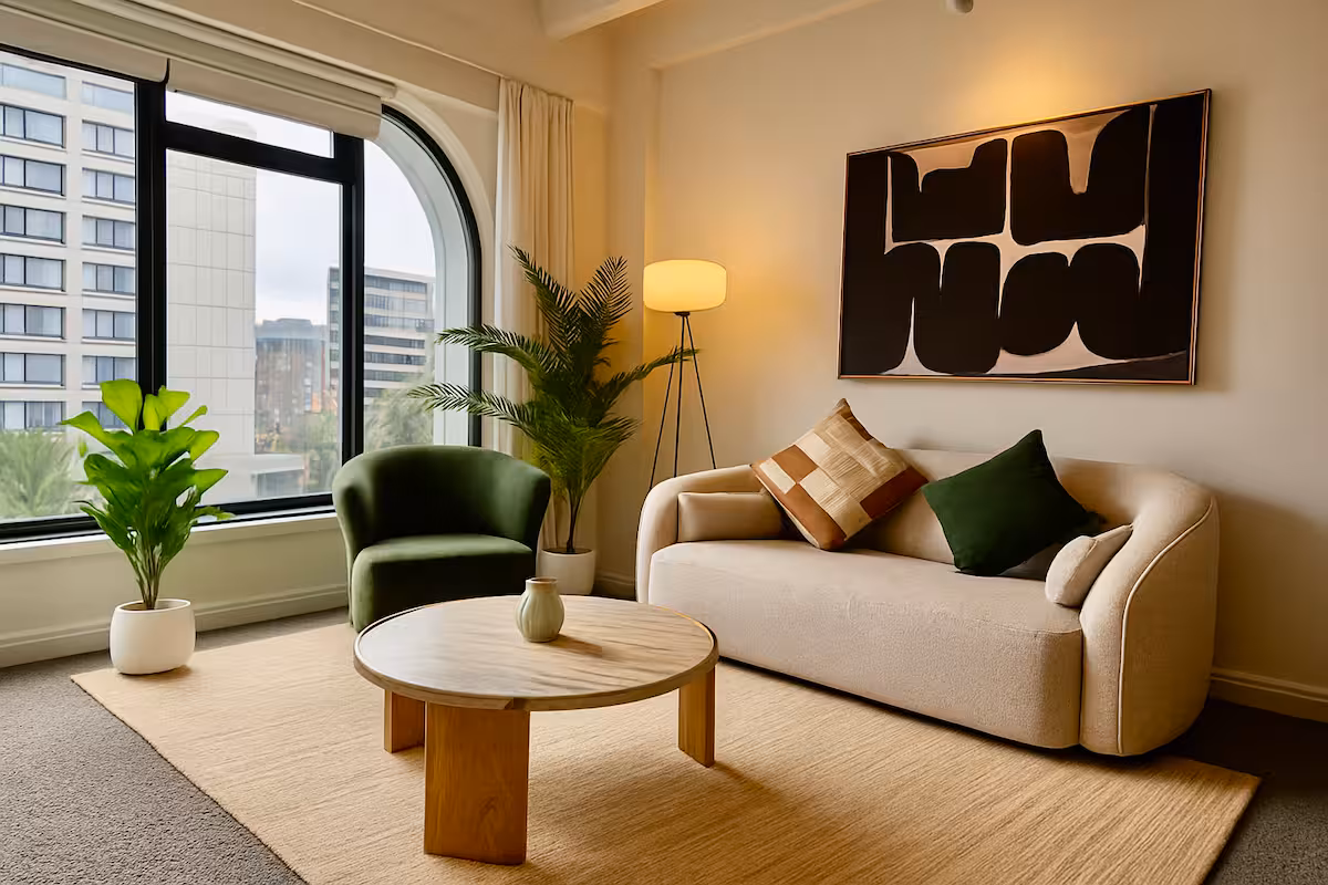 Premium Modern 2BR — Free Parking & Air-Con photo 1